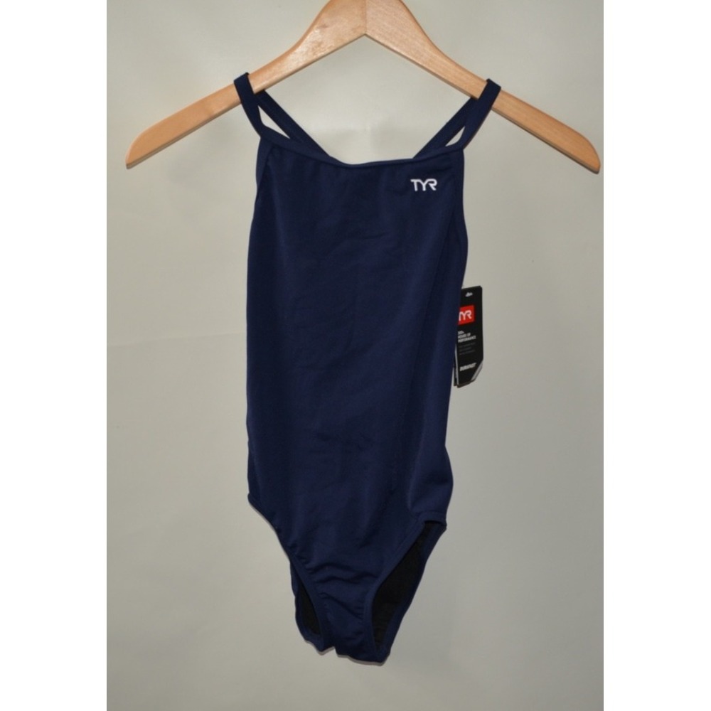 TYR Durafast D‑Fit Navy Swimsuit XS 28 – NWT – Style 1263
